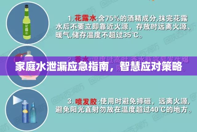 家庭水泄漏應急指南，智慧應對策略