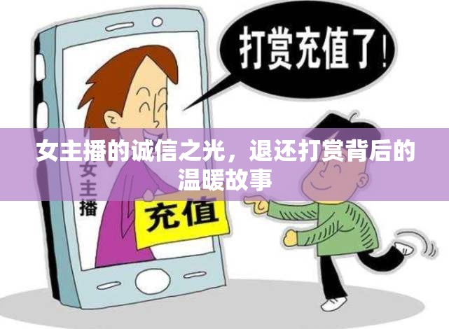 女主播的誠信之光，退還打賞背后的溫暖故事