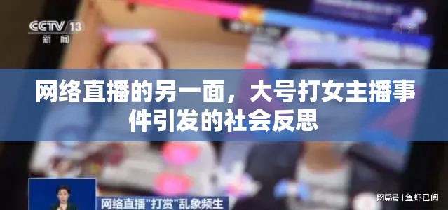 網(wǎng)絡(luò)直播的另一面，大號(hào)打女主播事件引發(fā)的社會(huì)反思