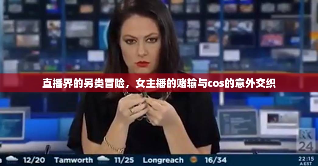 直播界的另類冒險，女主播的賭輸與cos的意外交織