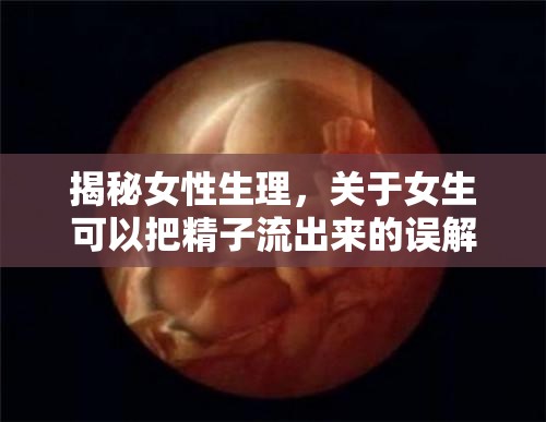 揭秘女性生理，關(guān)于女生可以把精子流出來的誤解與真相