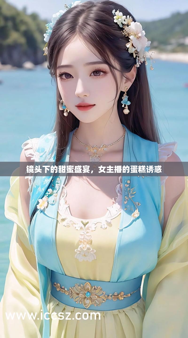 鏡頭下的甜蜜盛宴，女主播的蛋糕誘惑