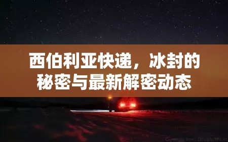 西伯利亞快遞，冰封的秘密與最新解密動態(tài)