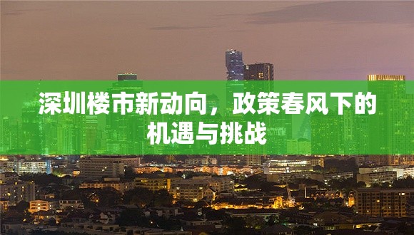 深圳樓市新動向，政策春風(fēng)下的機遇與挑戰(zhàn)