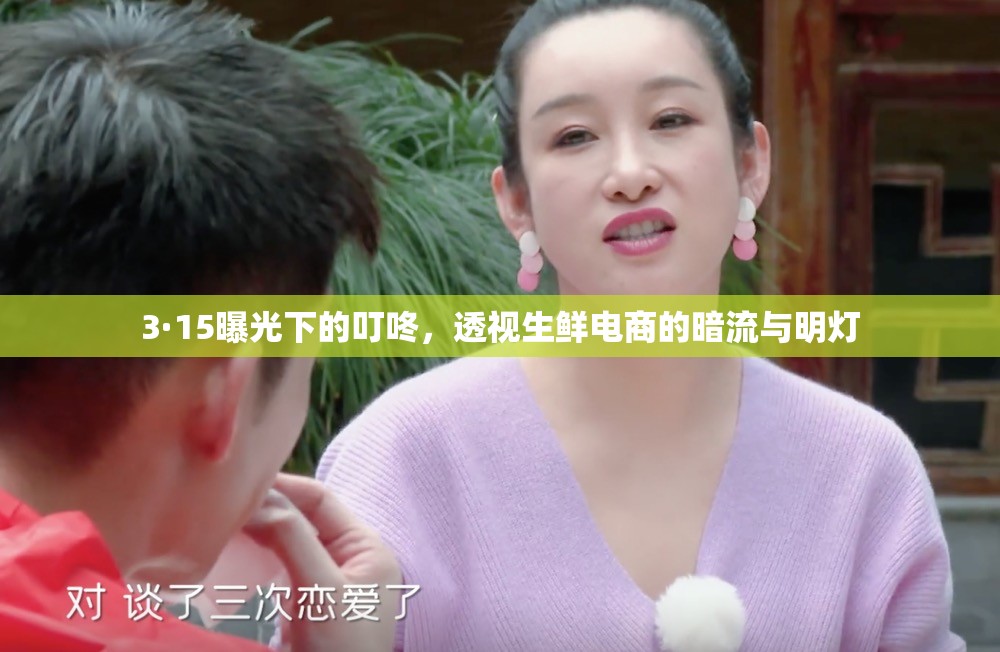 3·15曝光下的叮咚，透視生鮮電商的暗流與明燈
