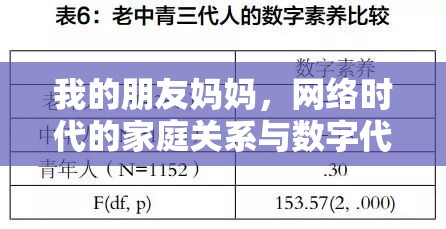 我的朋友媽媽，網(wǎng)絡(luò)時(shí)代的家庭關(guān)系與數(shù)字代溝