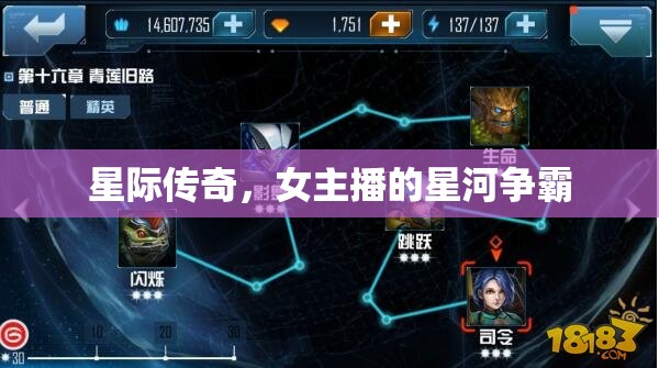 星際傳奇，女主播的星河爭霸