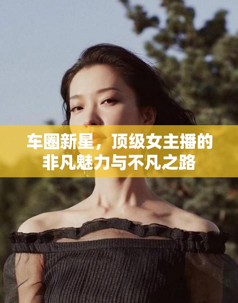 車圈新星，頂級(jí)女主播的非凡魅力與不凡之路