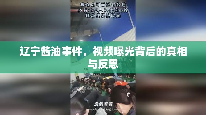 遼寧醬油事件，視頻曝光背后的真相與反思