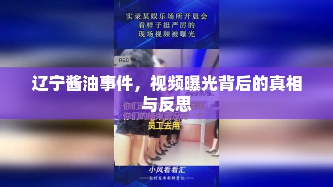 遼寧醬油事件，視頻曝光背后的真相與反思