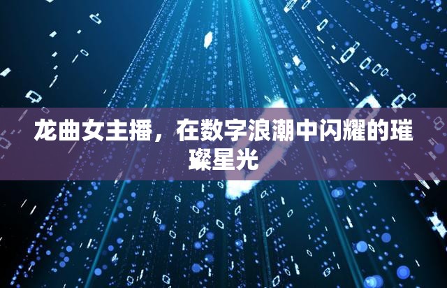 龍曲女主播，在數(shù)字浪潮中閃耀的璀璨星光