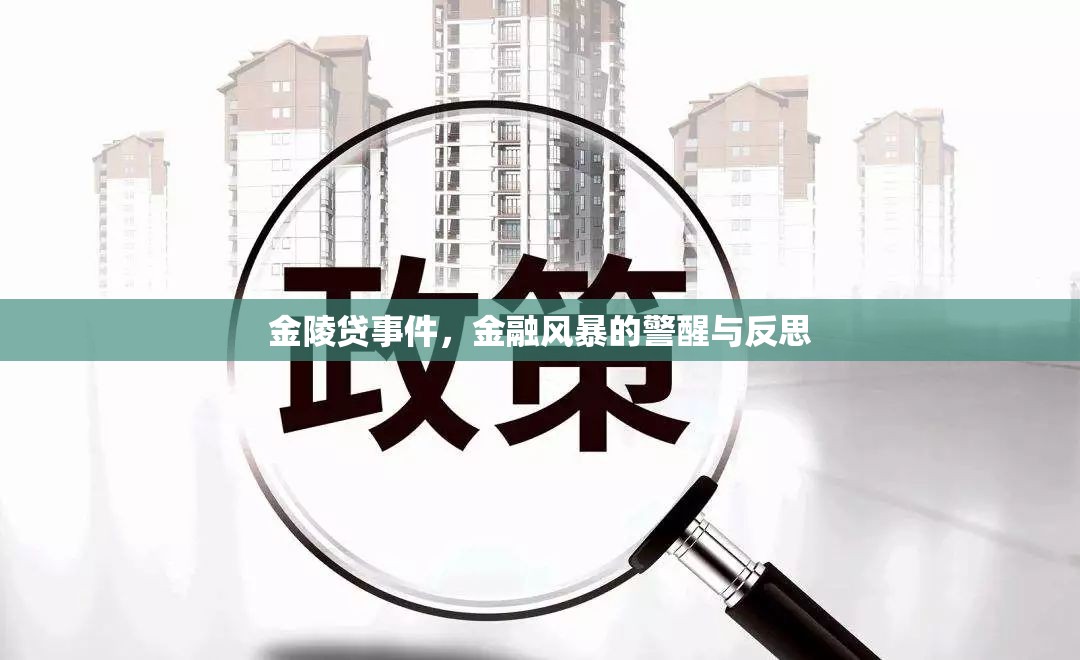 金陵貸事件，金融風(fēng)暴的警醒與反思