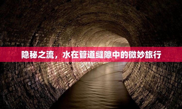 隱秘之流，水在管道縫隙中的微妙旅行
