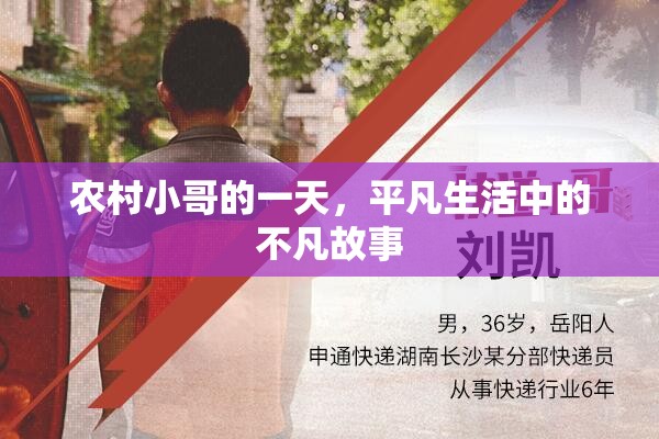 農(nóng)村小哥的一天，平凡生活中的不凡故事