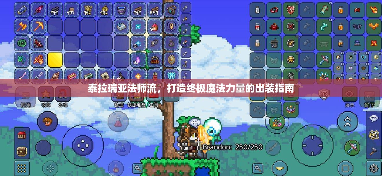 泰拉瑞亞法師流，打造終極魔法力量的出裝指南