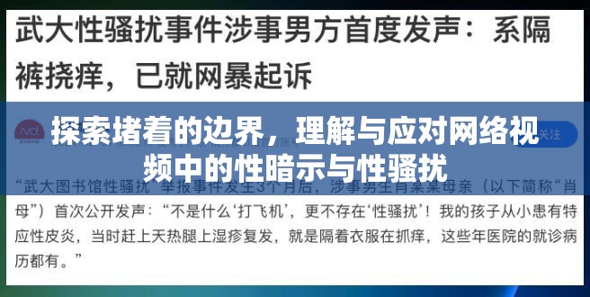 探索堵著的邊界，理解與應(yīng)對網(wǎng)絡(luò)視頻中的性暗示與性騷擾