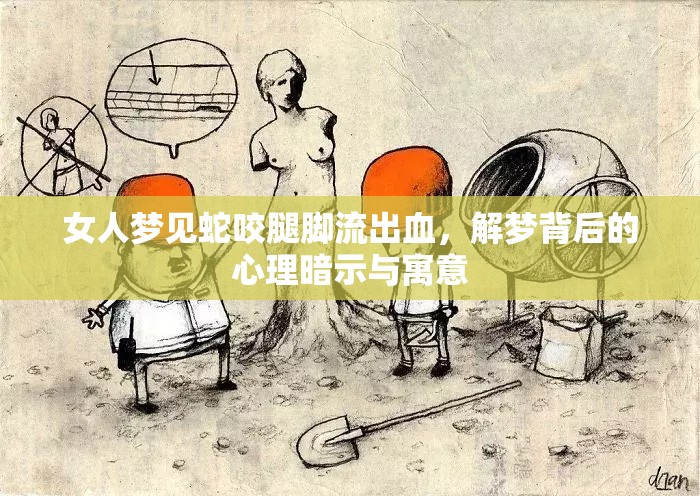 女人夢見蛇咬腿腳流出血，解夢背后的心理暗示與寓意
