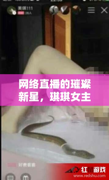 網(wǎng)絡(luò)直播的璀璨新星，琪琪女主播的魅力綻放