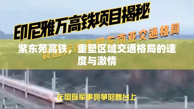 紫東苑高鐵，重塑區(qū)域交通格局的速度與激情