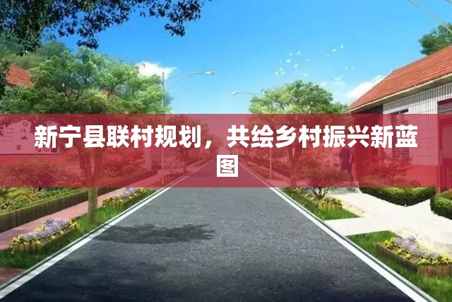 新寧縣聯(lián)村規(guī)劃，共繪鄉(xiāng)村振興新藍(lán)圖
