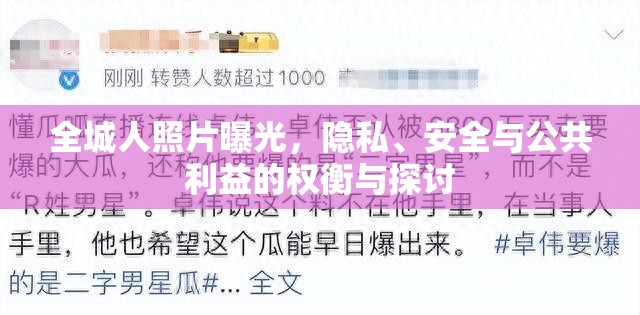 全城人照片曝光，隱私、安全與公共利益的權(quán)衡與探討