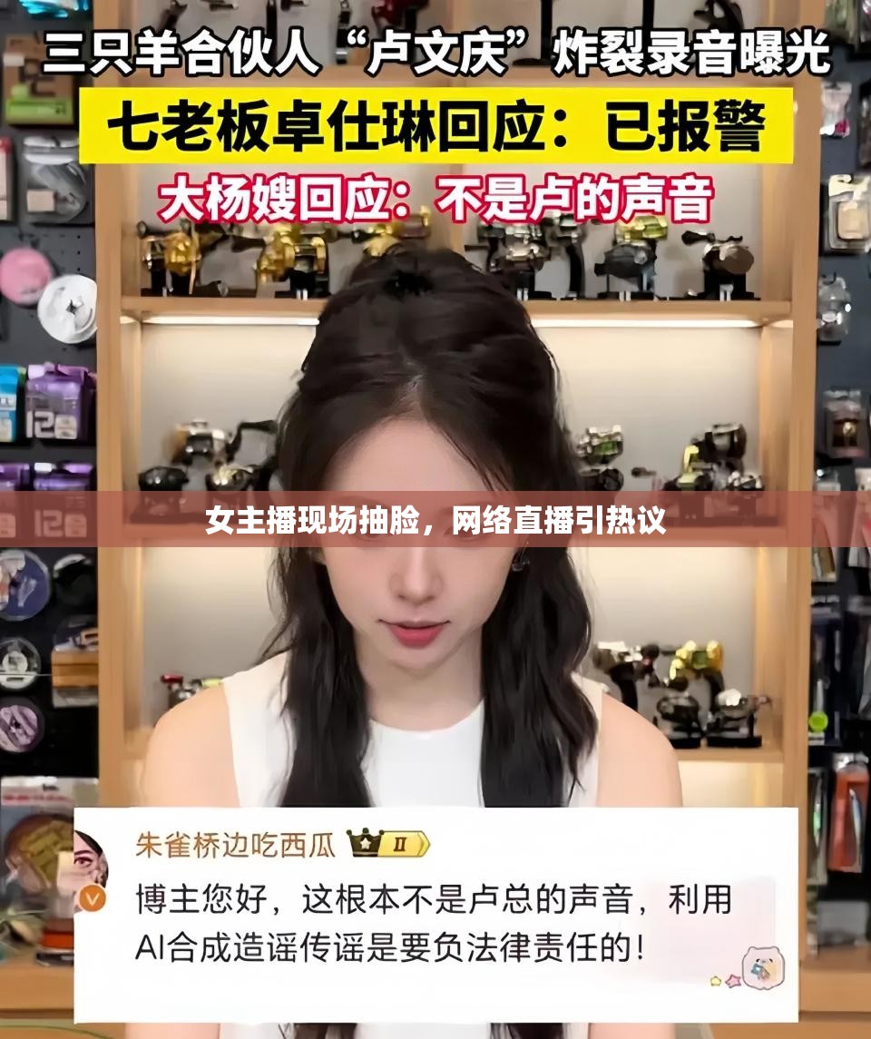 女主播現(xiàn)場抽臉，網(wǎng)絡(luò)直播引熱議
