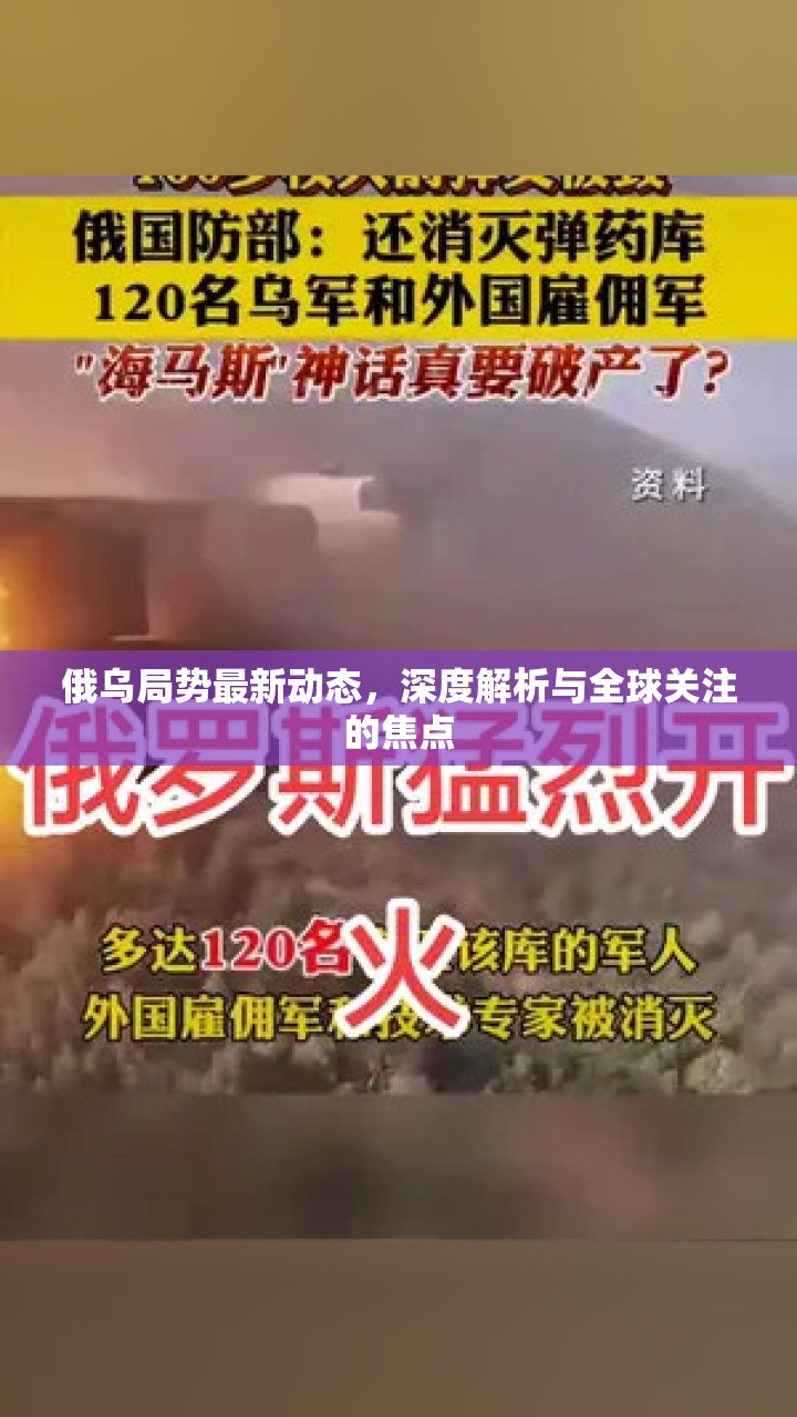 俄烏局勢最新動態(tài)，深度解析與全球關注的焦點