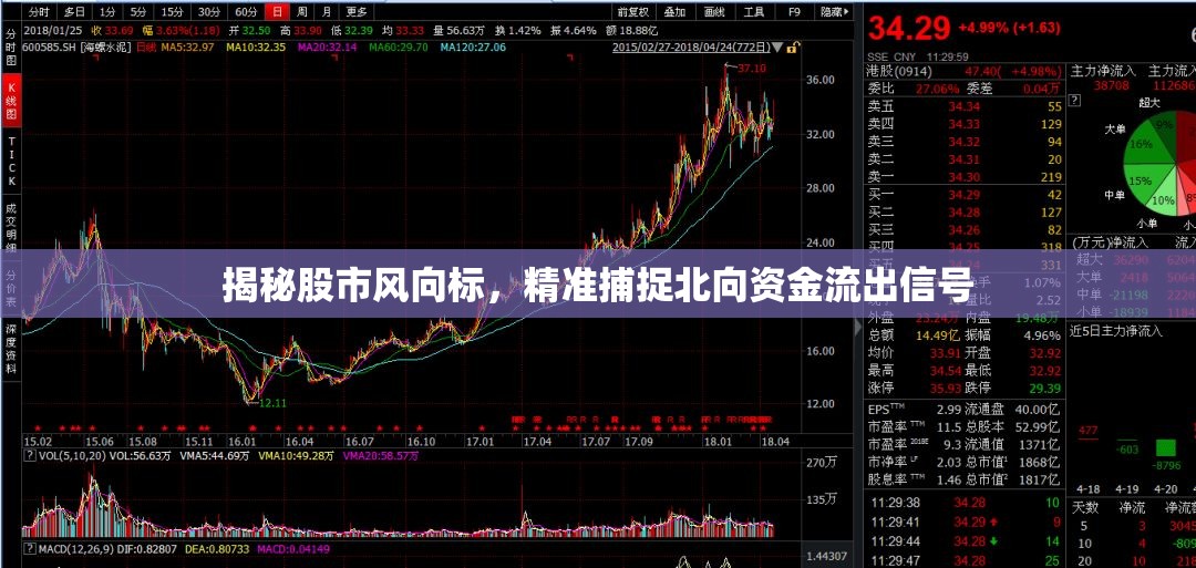 揭秘股市風向標，精準捕捉北向資金流出信號