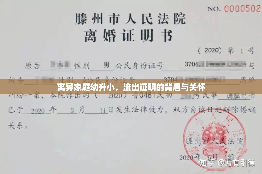 離異家庭幼升小，流出證明的背后與關(guān)懷