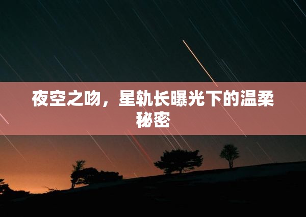 夜空之吻，星軌長(zhǎng)曝光下的溫柔秘密