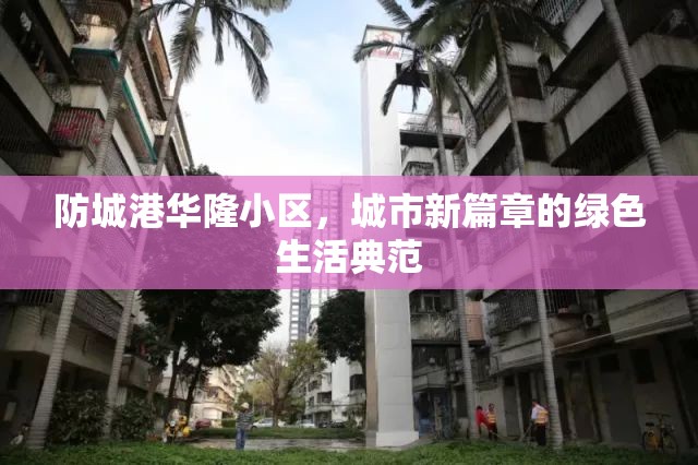 防城港華隆小區(qū)，城市新篇章的綠色生活典范