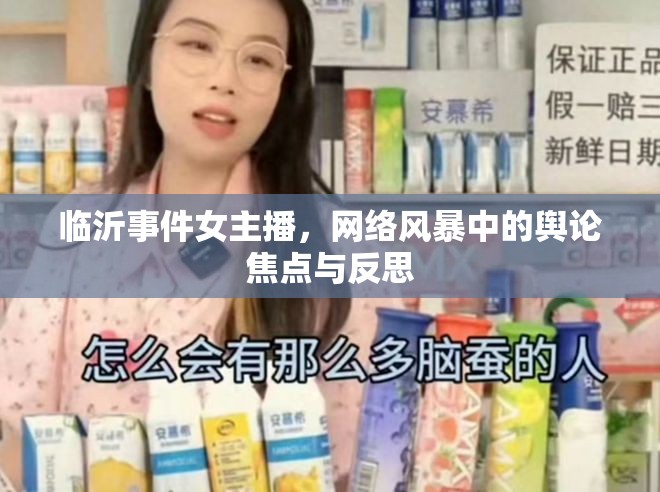 臨沂事件女主播，網(wǎng)絡(luò)風(fēng)暴中的輿論焦點(diǎn)與反思