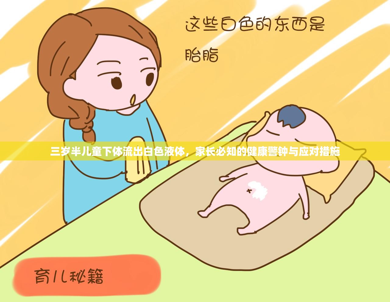 三歲半兒童下體流出白色液體，家長(zhǎng)必知的健康警鐘與應(yīng)對(duì)措施