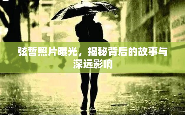 弦哲照片曝光，揭秘背后的故事與深遠(yuǎn)影響