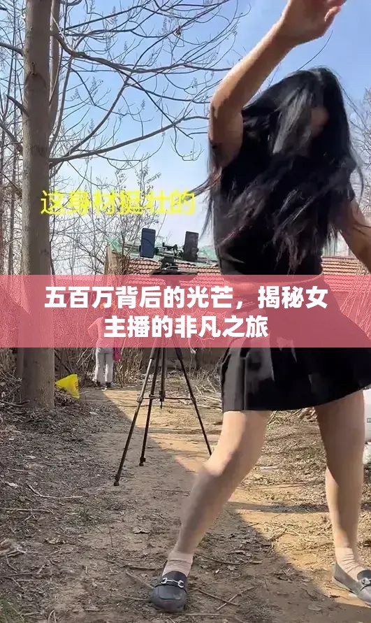 五百萬背后的光芒，揭秘女主播的非凡之旅