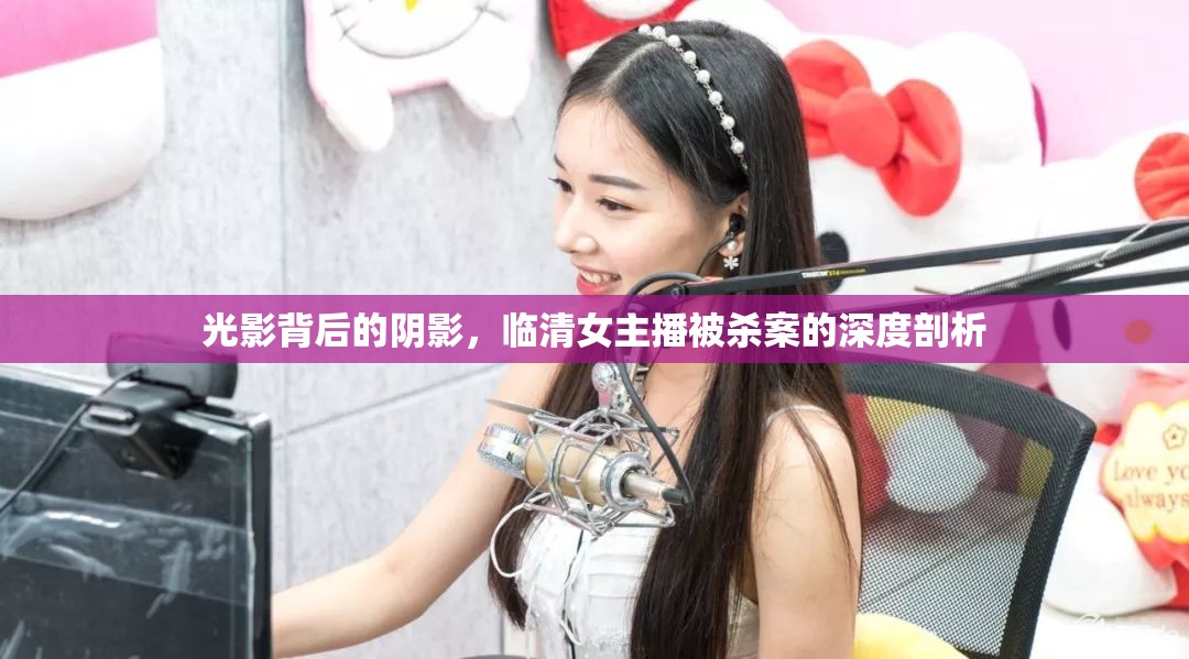 光影背后的陰影，臨清女主播被殺案的深度剖析