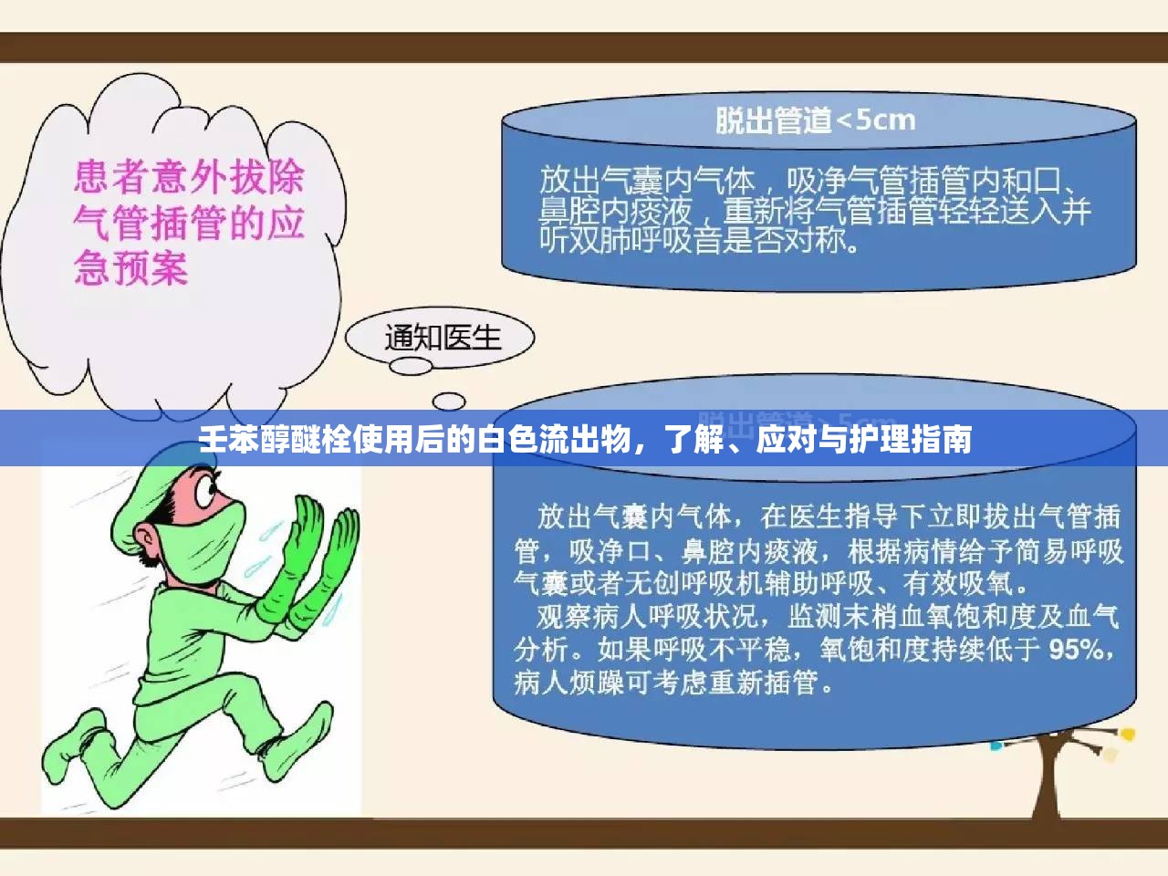 壬苯醇醚栓使用后的白色流出物，了解、應(yīng)對與護理指南