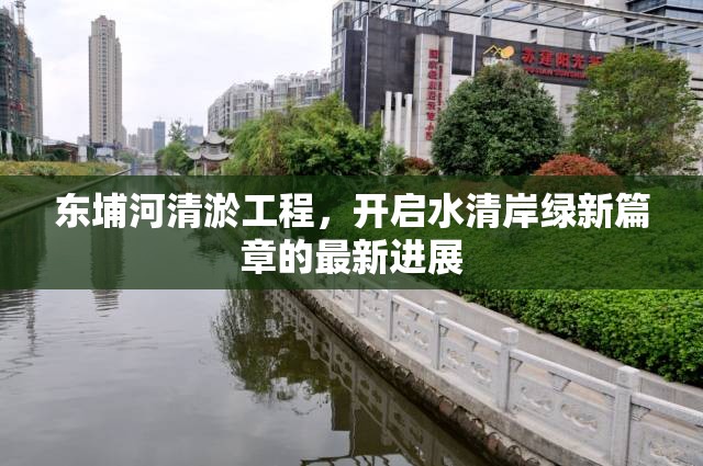 東埔河清淤工程，開啟水清岸綠新篇章的最新進展