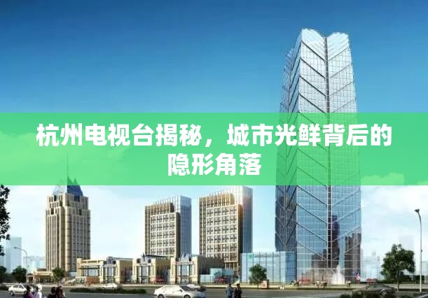 杭州電視臺(tái)揭秘，城市光鮮背后的隱形角落