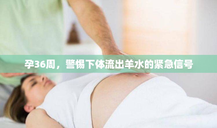 孕36周，警惕下體流出羊水的緊急信號