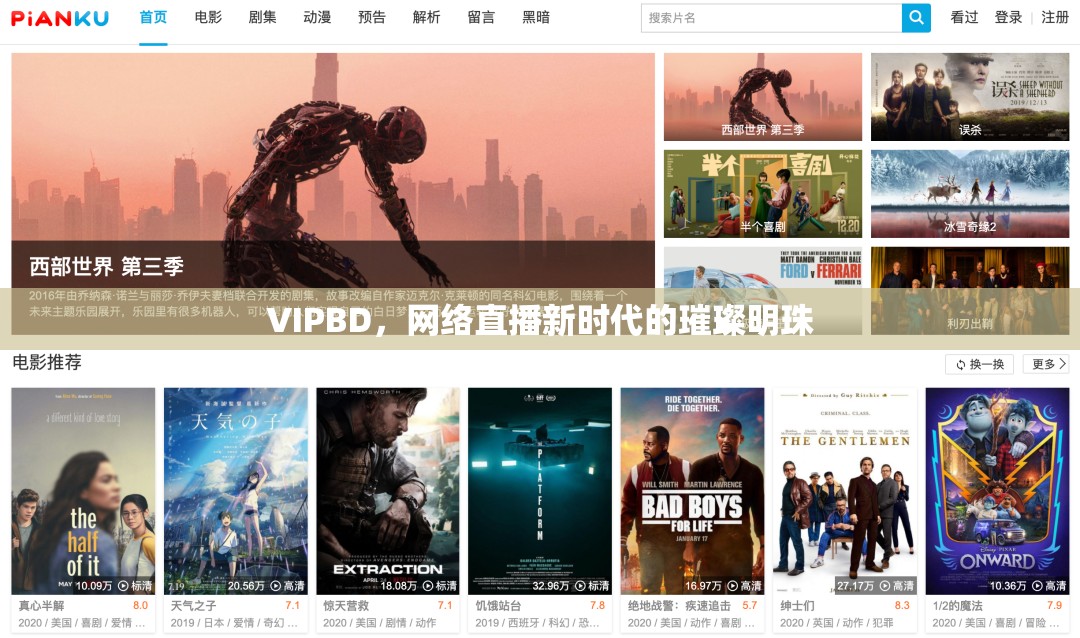 VIPBD，網(wǎng)絡(luò)直播新時(shí)代的璀璨明珠