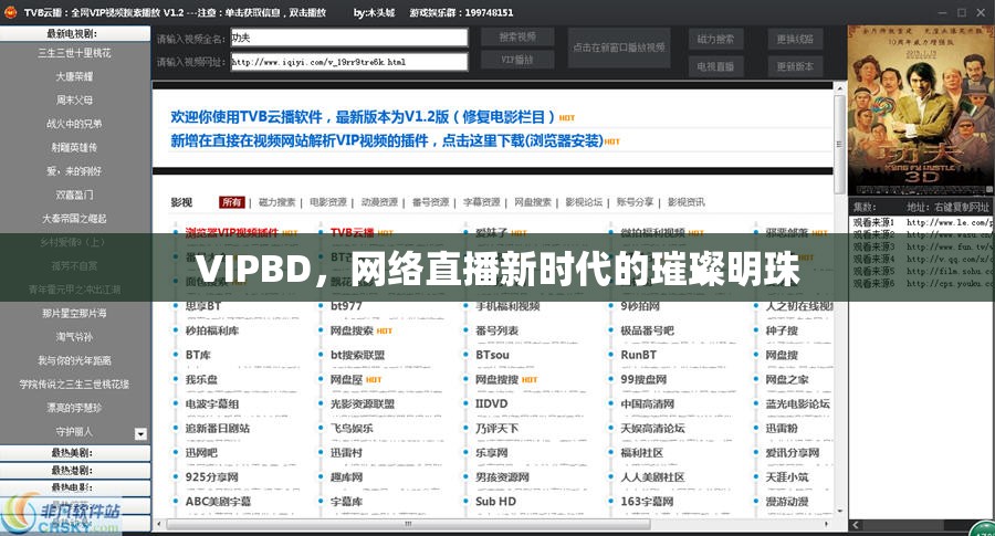 VIPBD，網(wǎng)絡(luò)直播新時(shí)代的璀璨明珠