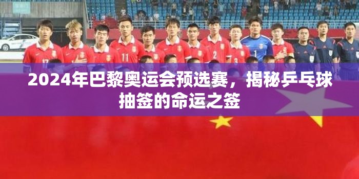 2024年巴黎奧運(yùn)會(huì)預(yù)選賽，揭秘乒乓球抽簽的命運(yùn)之簽