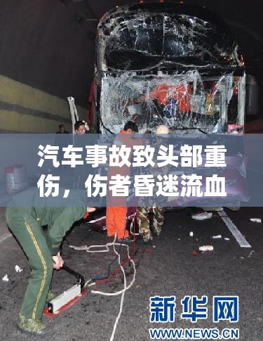 汽車事故致頭部重傷，傷者昏迷流血