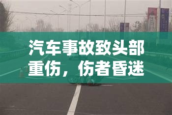 汽車事故致頭部重傷，傷者昏迷流血