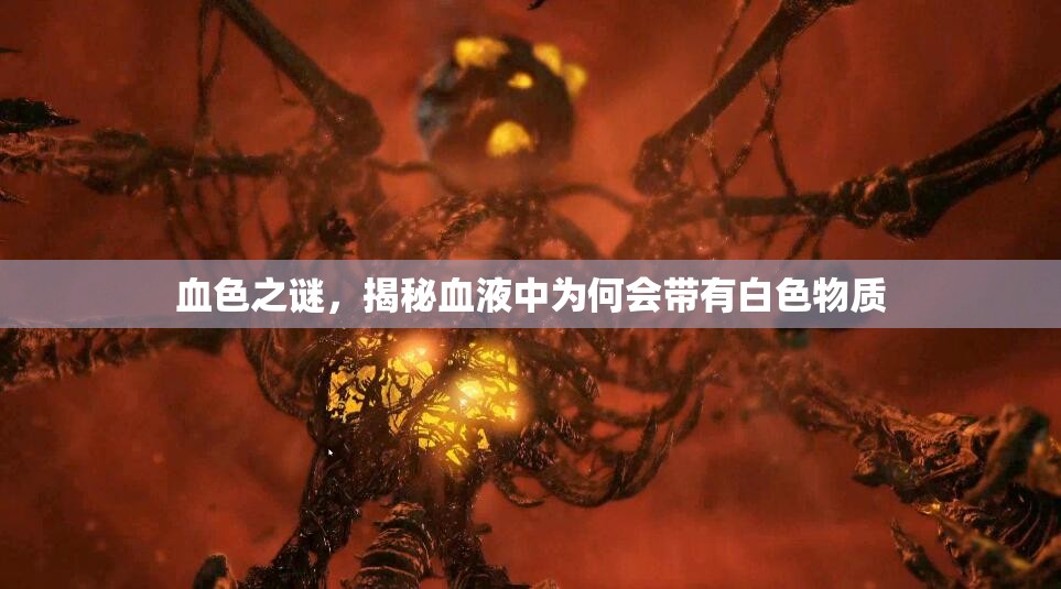 血色之謎，揭秘血液中為何會帶有白色物質