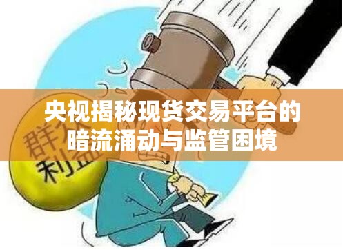 央視揭秘現(xiàn)貨交易平臺(tái)的暗流涌動(dòng)與監(jiān)管困境