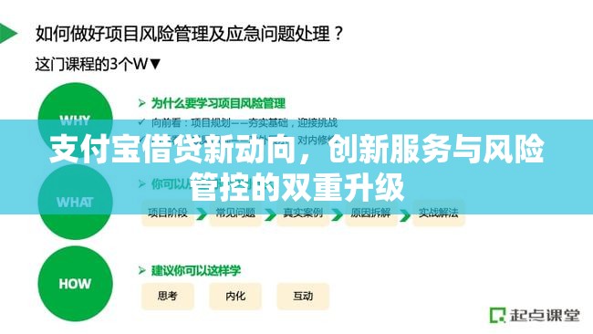 支付寶借貸新動(dòng)向，創(chuàng)新服務(wù)與風(fēng)險(xiǎn)管控的雙重升級(jí)