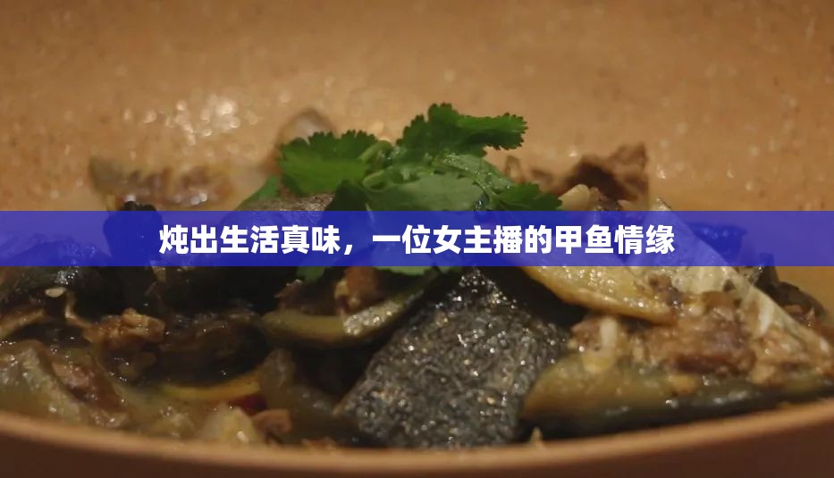燉出生活真味，一位女主播的甲魚情緣