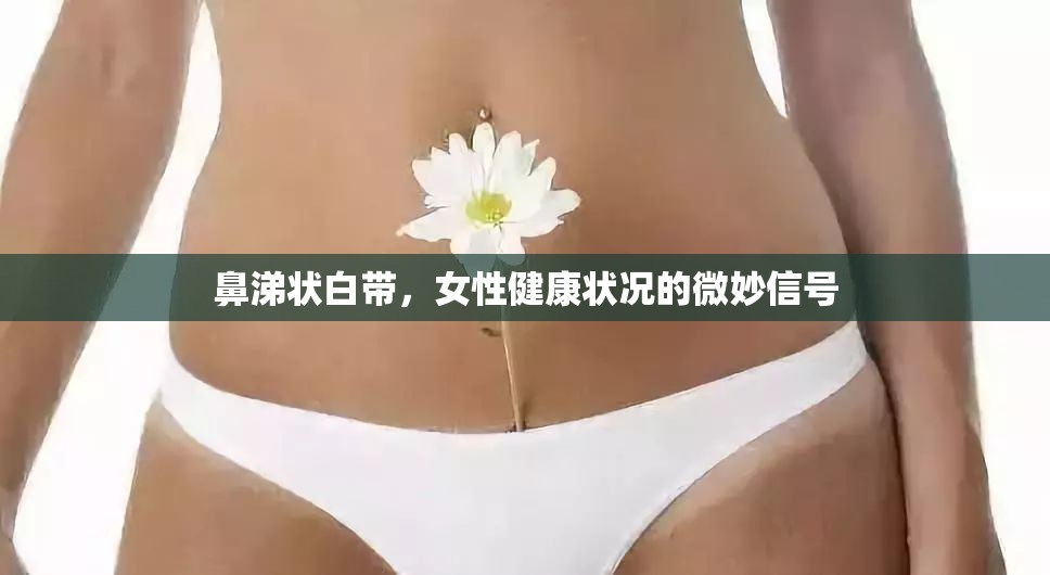 鼻涕狀白帶，女性健康狀況的微妙信號